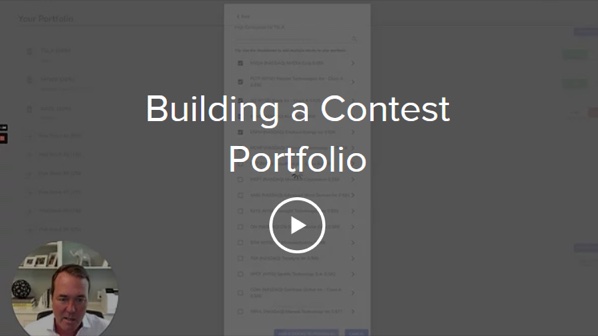 Building a Contest Portfolio